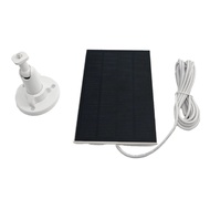 (NDPB) Micro USB+ Type-C Solar Panel Charger 3W 6V 360° Adjustable Wall Mount Solar Cells Camera Sol