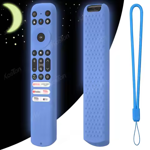 Silicone Remote Controller Case Smart TV Protective Cover Sleeve for TCL RC813 FMB1/RC923 FMB3/RC902