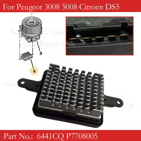 Heater Blower Motor Resistor For Peugeot 3008 5008 Citroen DS5 6441CQ P7708005 6441.CQ