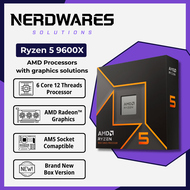 AMD Ryzen 5 9600X 6 Cores 12 Threads AM5 CPU Socket Gaming Desktop Processor