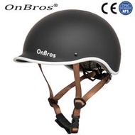 跨境OnBros自行車頭盔休閑城市通勤車頭盔電動車輪滑安全騎行頭盔