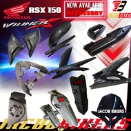 HONDA RSX150 WINNER X RS-X ACCESSORIES COVER HUGGER MUFFLER REAR FENDER WINDSHIELD END CAP CARBON / 