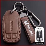 Ốp Chìa Khóa Xe ISUZU D-MAX ISUZU MU-X Hợp Kim Cao Cấp Họa Tiết 3 Sọc Màu Mạnh Mẽ Lịch Lãm