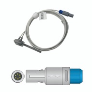 Compatible with Biocare,ADECON 6 Pin single Type of Monitor Spo2 Probe Sensor. Reusable Adult and Ch