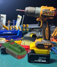 New!! อะแดปเตอร์แปลงแบต Makita 20v ใส่เครื่อง iNGCO/TOTAL 20v (โปรดอ่านรายละเอียด)
