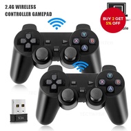 2 PCS 2.4Ghz Wireless Gamepad No Delay Game Controller USB Joystick For PC Android TV Control for PC