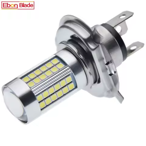 H4 66SMD Moto Motorbike HB2 9003 6V 3030 LED Front Head Light Lamp High Low Beam Motorcycle Scooter 