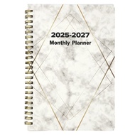 Yearly Planner 2025-2027 3 Year Monthly Planner Calendar Planner Daily Notebook Planner 2025-2027 Da