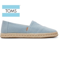 TOMS Women's Alpargata Rope 2.0 Pastel - Blue Washed Denim