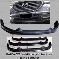 MAZDA CX8 bodykit body kit front rear skirt lip diffuser