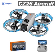 [kempmo]CZ26 Stable Flight Drone with Camera and LED Lights Full Protection Design Headless Mode Bru