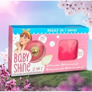 Dherbs Set Baby Shine Skincare 2in1