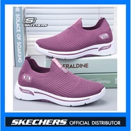 SKECHERS_Seager -Gowalk 3 Power Hitter รองเท้าลำลองผู้หญิง รองเท้าวิ่งแบบนุ่มแพลตฟ828