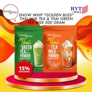 Snow Whip "Golden Bliss" Thai Milk Tea & Thai Green Tea Milk 500 gram