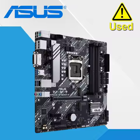 ASUS Prime B460M-A/B460M-A R2.0random delivery LGA1200 Supports AURA SYNC RGB headers, dual M.2, DDR
