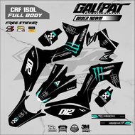 DECALS Sticker Variation Motor CRF 150L Sticker List Fullbody