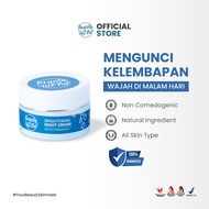 [3 pcs] Brightening Night Cream With Kiwi & Gingseng Extract - Beauty In The Pot - Skincare Alami BP