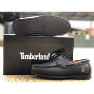 [READY STOCKS] LOAFER TIMBERLAND BLACK GUMSOLE NEW