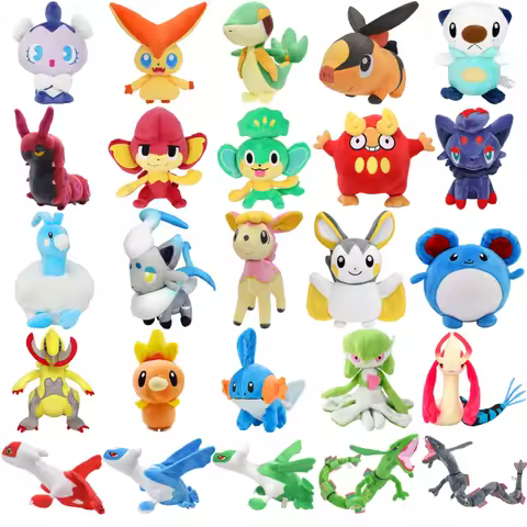 Pokemon Gothita Altaria Scolipede Latias Latios Milotic Rayquaza Plush Toys Anime Gardevoir Mudkip Z