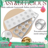 Ravioli Maker Press Mold Potsticker Meat Dumpling Maker , Ravioli Stamp Pasta Making Kit Pasta Makin