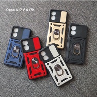 Oppo A17 Oppo A17K Oppo A15 Oppo A15S Oppo A3s Case ARMOR SLIDE PROTECT CAMERA Case Robot Slide Came