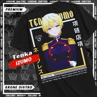 TENKA IZUMO Anime T-shirt Distro Matougui No Slave unisex T-shirt