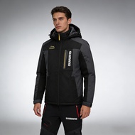 SHIMANO Plus Velvet Fishing Suit Windproof Waterproof Thicken Warm Winter Clothings Men Fishing Jack