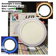 2-color downlight 18+6 watt 24 watt IB round Led panel