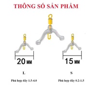 10 anti-tangle silicone card splitters with number 8 lock and premium card splitters with lock numbe