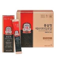 CheongKwanJang [Everytime - 100% Korean Red Ginseng Extract Liquid Portable Sticks 3000mg] Asian Panax Ginseng Extract, Healthy Immune System Support, Boosts Energy and Focus