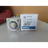 OMRON TIMER H3CRA8/220V + SOCKET | Omron H3CR-A8 220V | H3CR-A8
