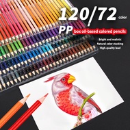 Watercolor Drawing Pencil 48/72/120/160/180/260 Professional Oil Color Pencil Soft Wood Colored Penc