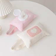 tempat tissue basah & kering gantung stroller mobil kotak tisu perlengkapan bayi lucu cantik aesthet