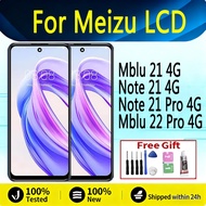 For Meizu Mblu 21 4G Mblu 22 Pro 4G Note 21 Note 21 Pro 4G LCD Display Touch Screen Replacement