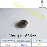 Bearing - bearing 636zz - Standard 6*22*7mm