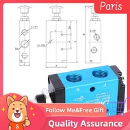 superparis Hilitand 1/4  NPT Momentary Push Button 3 Way 2 Position Pneumatic Control Mechanical Val