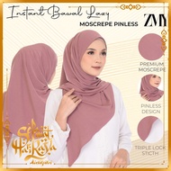 Bawal Lazy Bidang 45"/Instant Bawal LAZY Mosscrepe Pinless