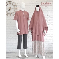 IJAB KABUL Series Sienna • Adult Khimar, Kurta & Sirwal Gamis Set • Shafa Jilbab dhiyasyari