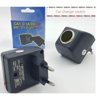 Eu Plug Car Charger Switch 12V 500mA adapter
