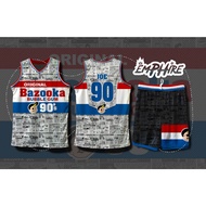 BAZOOKA BUBBLE GUM JERSEY | BATANG 90'S JERSEY & SHORTS | EMPHIRE MNL EDITION | FULL SUBLIMATION
