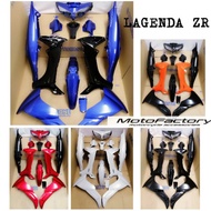 COVER SET YAMAHA LAGENDA ZR LAGENDA110ZR ZR COVER SET (FREE VISOR) #READY STOCK