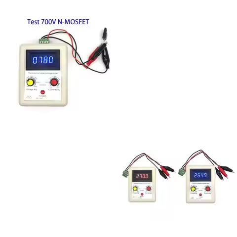 Transistors Tester, Mosfet Transistors Capacitors Tester, NPN Transistors Diodes Resistors Inductors