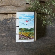 Flower route. Notebook Handmade notebook Diary 筆記本 journal