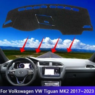 Car Dashboard Dash Mat Cover For Volkswagen VW Tiguan 2017~2023 2018 2019 2020 2022 Anti-slip Sunsha