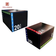 HILABEE Jump Box 3 in Platform and Jumping Agility Box Agility Box for Jumping Dips