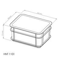 JOLLY BOX HANATA 1101 UKURAN 23x17x11 BOX CONTAINER / SPARE PART CASE
