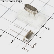 [10 Pieces]- 25MHz Quartz 2 Pin DIP HC49-S TechZone Viet