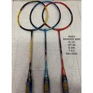 APACS NEW INVADER 3000 Badminton Racket STRONG 33 lbs Original