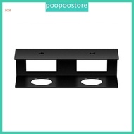 POOP Laptop Mount Stand Metal Under Table Desk Holder Underneath Desk Laptop Storage Shelf Durable and Stable