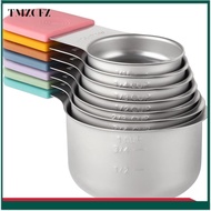 Magnetic Measuring Cups Set Stainless Steel Heavy Duty Metal Measuring Cups for Dry and Liquid Ingre